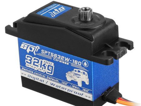 SPT Servo SPT5632W-160 32KG Coreless Digital Servo Waterproof Large Torque For 1 8 1 10 RC Car Sale