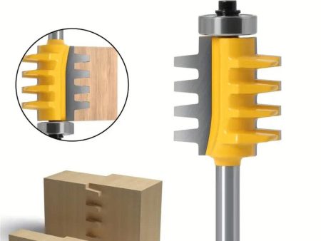 1pc 6.35mm 12.7mm 1 2inch 1 4 Inch Shank Rail Reversible Finger Joint Glue Router Bit Online