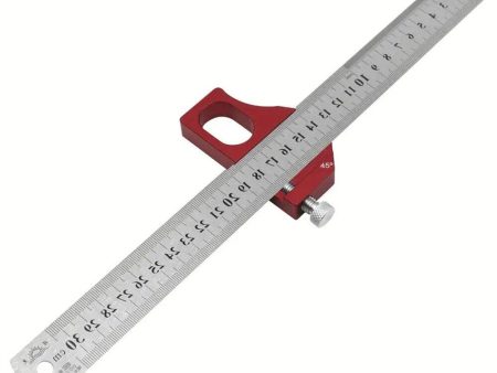 Combination Square 0-300mm Carpenter Square Angle Ruler 45 90 Degree Marking With Precision Etched Scales Online Sale