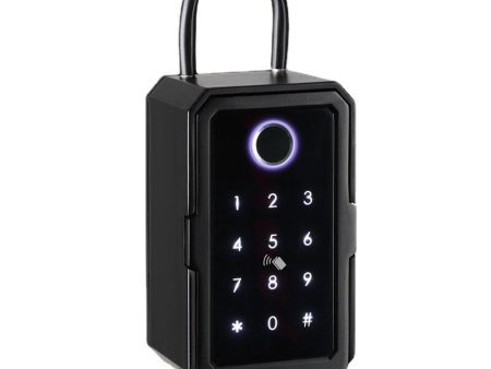 OS109 Tuya Bluetooth Smart Key Security Box Fingerprint APP Password IC Card Unlock Wall-mounted Portable Electronics Lock Boxes Work with TT Lock For Discount