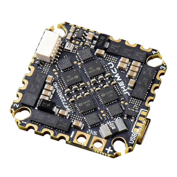 JHEMCU GHF722AIO HD F7 OSD BlackBox Flight Controller with 5V BEC 40A BL_S 4in1 ESC Online