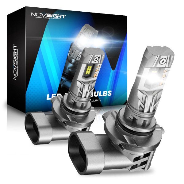 NOVSIGHT A500-N63 2PCS 6500K Car LED Headlight Bulbs Headlamp For Sale