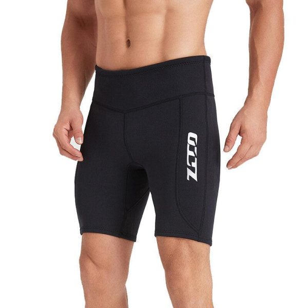 ZCCO 2mm Neoprene Surf Diving Shorts Wetsuit Summer Waterproof Lightweight Warm Thermal Swimsuit for Swimming Snorkeling Water Sports Cheap