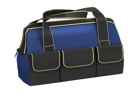 13Inch Oxford Tool Bag Multifunctional Storage Wear Resistant Portable Ergonomic Design Multiple Pockets Cheap