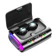 DX01 TWS bluetooth 5.3 Earphone 8D Stereo Surround Sound LED Light Digital Display Online now