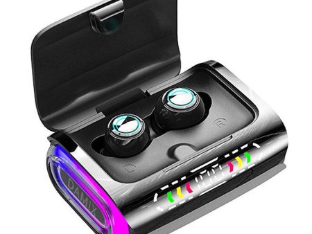 DX01 TWS bluetooth 5.3 Earphone 8D Stereo Surround Sound LED Light Digital Display Online now