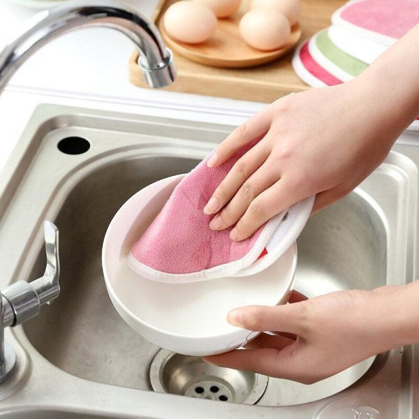 KC-CS11 Hang Thickness Bibulous Dishcloth Heat Resistant Coaster Dry Hand Dish Cleaning Towel Discount