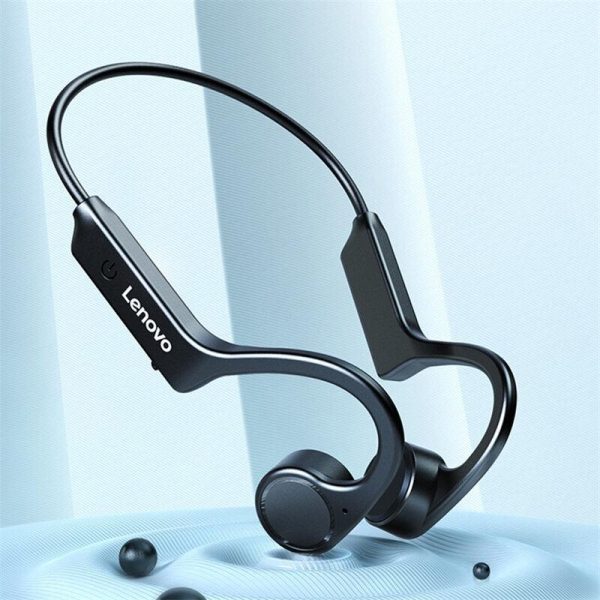 Lenovo X4 Bone Conduction bluetooth 5.0 Earphone Wireless Headphone Vibration Stable Sport Running IP56 Waterproof Headset with Mic Sale