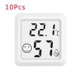 10Pcs Mini Indoors Thermometer Hygrometer High-precision Electronic Temperature Humidity Meter Online Hot Sale