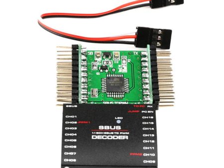 16CH SBUS To PWM PPM Decoder Signal Converter For Futaba Frsky Reveiver For Sale