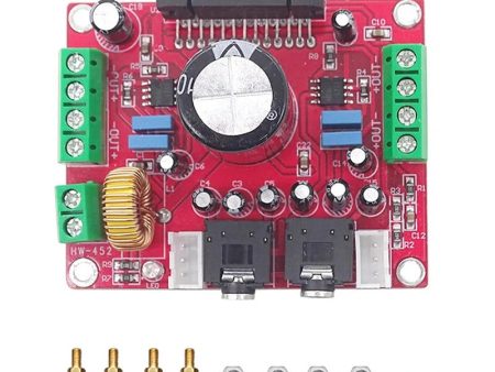 XH-M150 TDA7850 4*50W Car Audio Power Amplifier AMP Board with BA3121 Noise Reduction Module DC 12V Online Sale