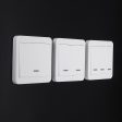 1 2 3 Way Push Button Switch Remote Control Switch 86 Wall Panel 315MHz Wireless For Cheap