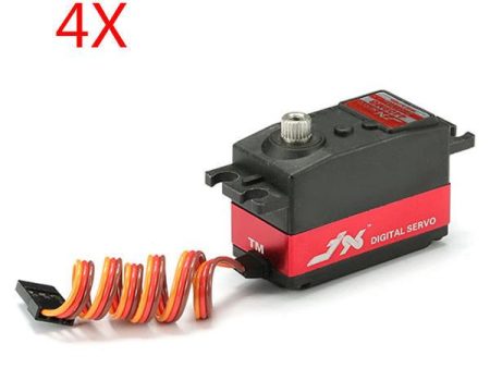 4x JX Servo PDI-4409MG 9kg Large Torque 180 Degree Digital Servo For Discount