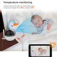 AM540 720P 5inch Baby Monitor with PTZ Rotation Camera Temperature Monitoring IR Night Vision Touch Screen Crying Breast Feeding Reminder Lullabies Baby Watcher Camera Device For Cheap