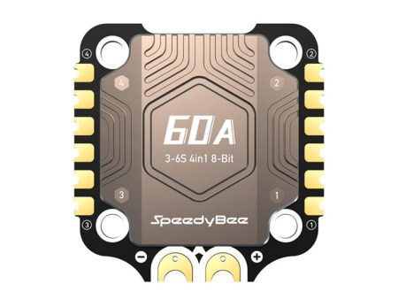 30.5x30.5mm SpeedyBee BLS 60A BLheli_S 4In1 ESC 3-6S Built-in Current Sensor DShot600 for FPV RC Racing Drone Supply