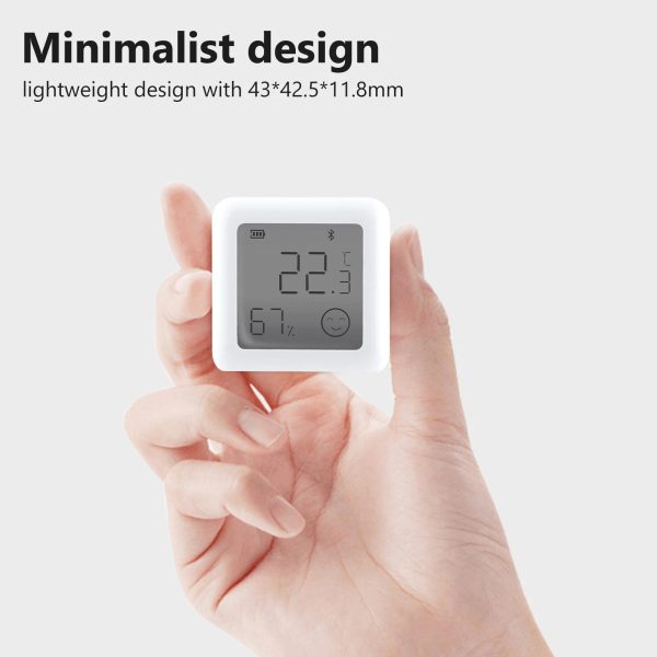 Tuya bluetooth Smart LCD Screen Digital Thermometer Temperature Humidity Sensor Moisture Meter App Remote Control Online Sale