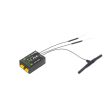 FrSky TD R12 2.4Ghz 900Mhz Dual Band 12CH Long Range Telemetry Triple Antenna RC Receiver for FPV RC Racer Drone Cheap