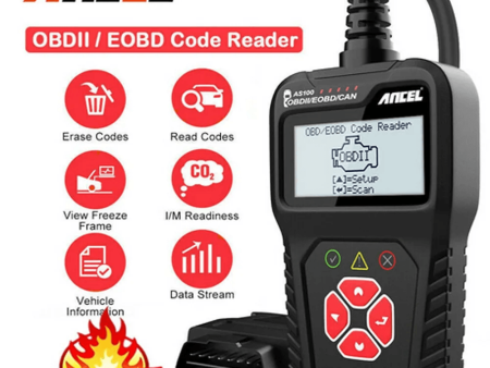 ANCEL AS100 OBD2 Scanner Car Code Reader Diagnostic Scan Tool Sale