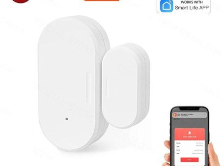 Tuya Smart Zigbe Door Window Magnetic Sensor Open Closed Detector For Cheap