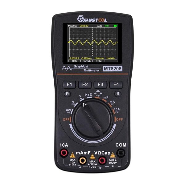 MUSTOOL MT8208 Intelligent Graphical Digital Oscilloscope Multimeter Fashion