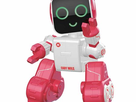 JJRC-R4 Pink Kidiwayle English Version Intelligent Programming Robot with Voice Control and Gesture Recognition for Kids and Beginners Online