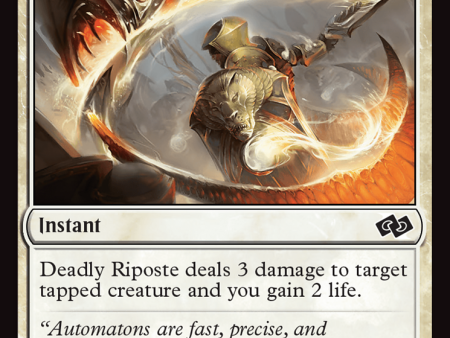 Deadly Riposte [Foundations Jumpstart] Online Hot Sale