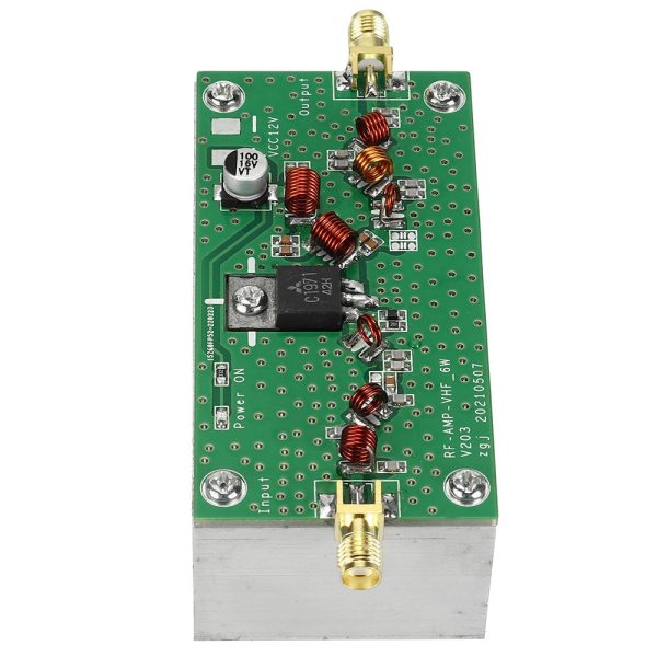 6W FM 88-108MHz 140-170MHz 12V Digital Power Amplifier Board Discount