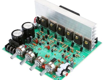 High Power Audio Amplifier Board 2.1 Channel Subwoofer Amplifier Board 240W AMP Dual AC18-24V for Home Theater DIY Online now