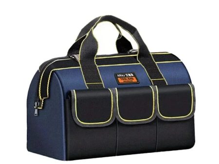 16 Inch 1680D Oxford Multifunctional Tool Bag Waterproof Wear-Resistant High Capacity Electrician Storage Bag Online now