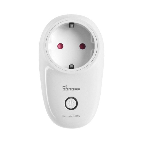 Sonoff S26R2TPF European Standard Smart WiFi Socket Support Remote Phone Timing Voice Control Online Hot Sale