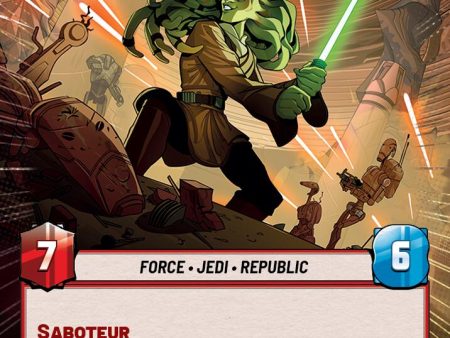 Kit Fisto - The Smiling Jedi (Hyperspace) (432) [Twilight of the Republic] Sale