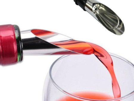 [Optimized version] Circle Joy New Stainless Steel Liquor Spirit Pourer Fast Red Wi-ne Decanter Bottles Tools Kit from Sale