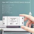 Mouehouse RF433 + WiFi DIY Smart Switch Module RF433 Remote Control for Smart Automation Smart Life Tuya Work with Alexa and Google Home For Sale