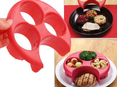 Meal Measure Portion Control Cooking Tools Keep Fit Tool Kitchen Food Eco-Friendly Plate Dinnerware Sets Discount