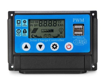 PWM Solar Controller LCD Solar Charge Controller Accuracy Solar Panel Battery Regulator For Discount