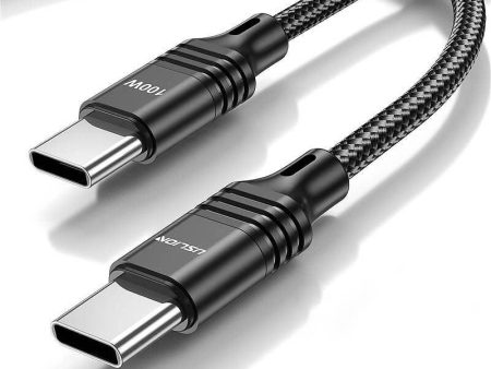 USLION PD100W Type-C to Type-C Cable QC4.0 Fast Charging Discount