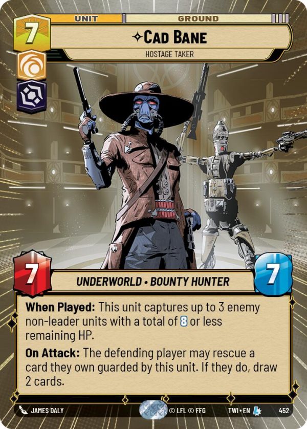 Cad Bane - Hostage Taker (Hyperspace) (452) [Twilight of the Republic] Sale