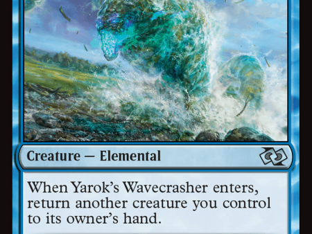 Yarok s Wavecrasher [Foundations Jumpstart] For Discount