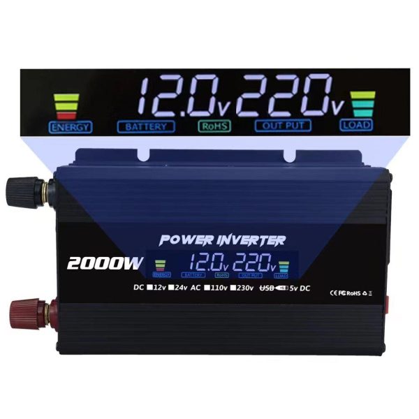 2000W Modified Sine Wave Inverter - Reliable Power For Discount