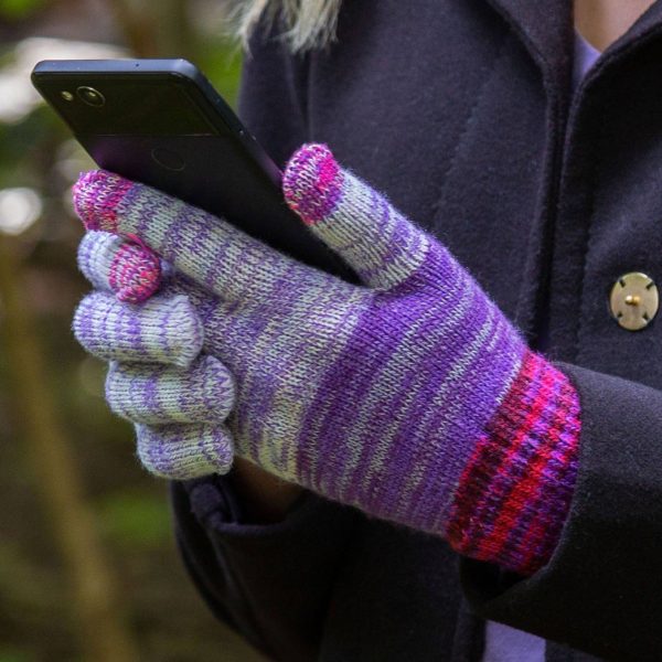 Rainbow Delight Touch Screen Gloves For Discount