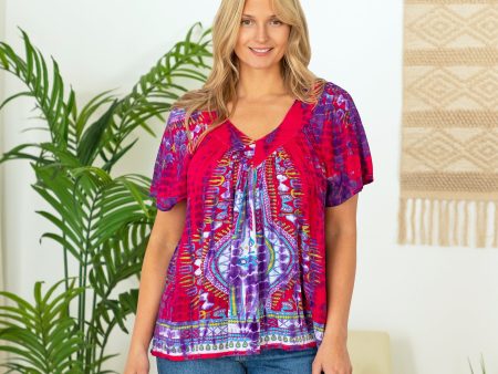 Tie-Dye Spirit Top | Fair Trade Sale