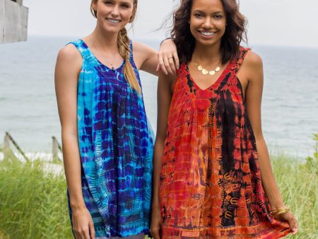 Tie-Dye Spirit Sleeveless Top | Fair Trade Online now